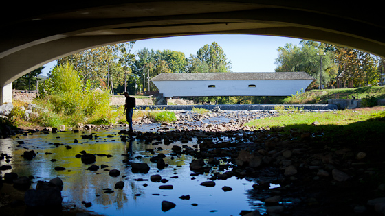 Below the Weir